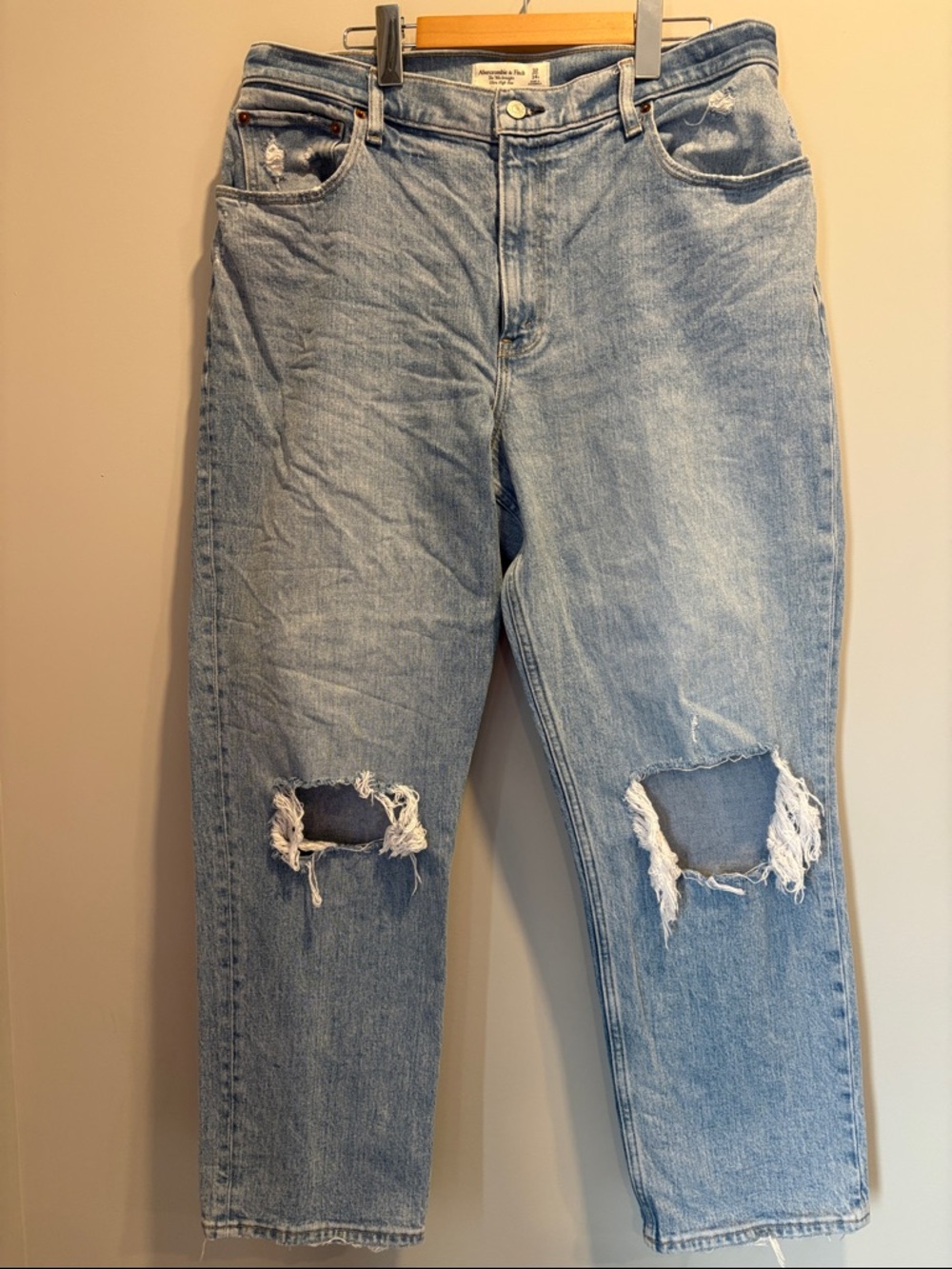 Abercrombie & Fitch 90s Straight Ultra High size 14